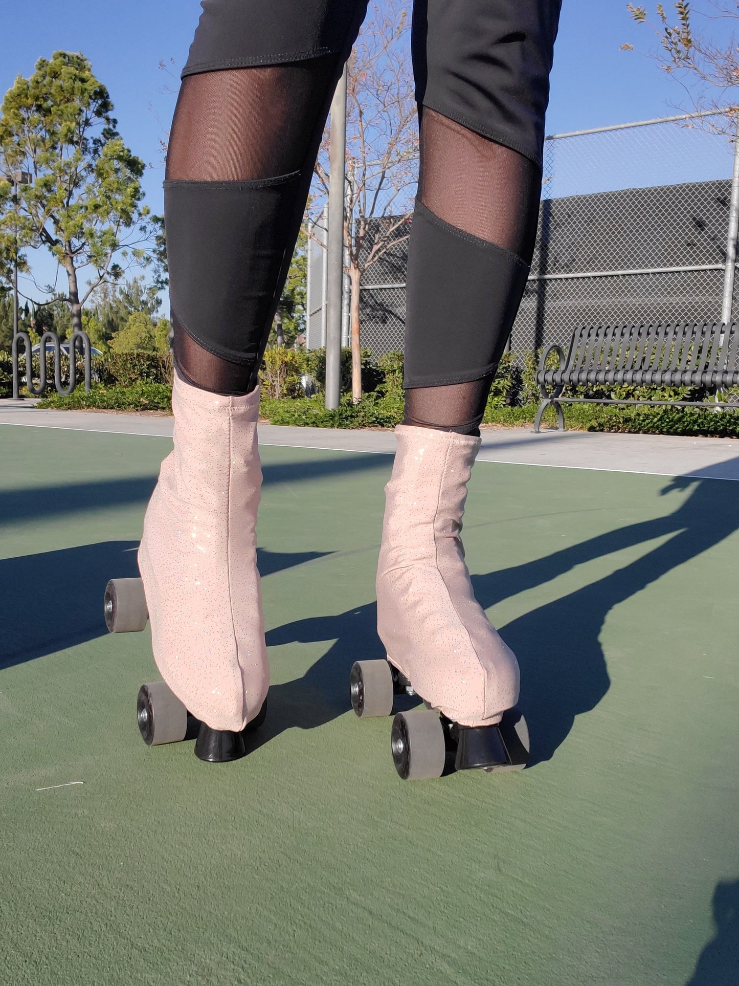 Fetti-Fetti Nude Roller Skate Boot Covers/Huggies