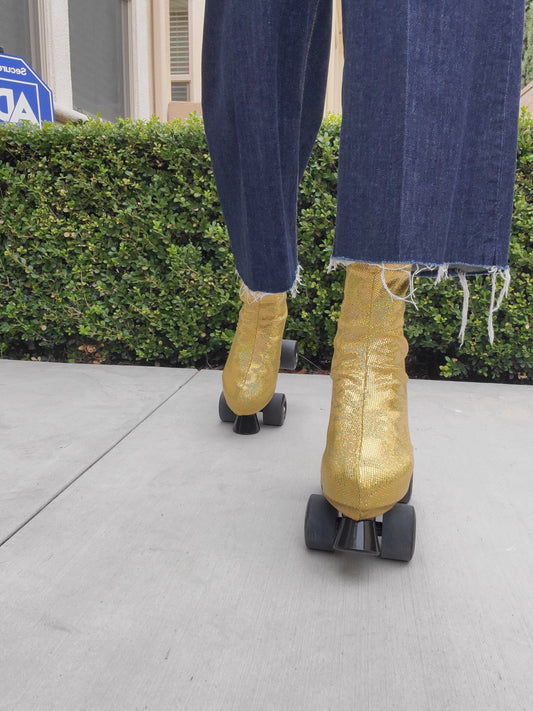 24-Karat Roller Skate Boot Covers/Huggies
