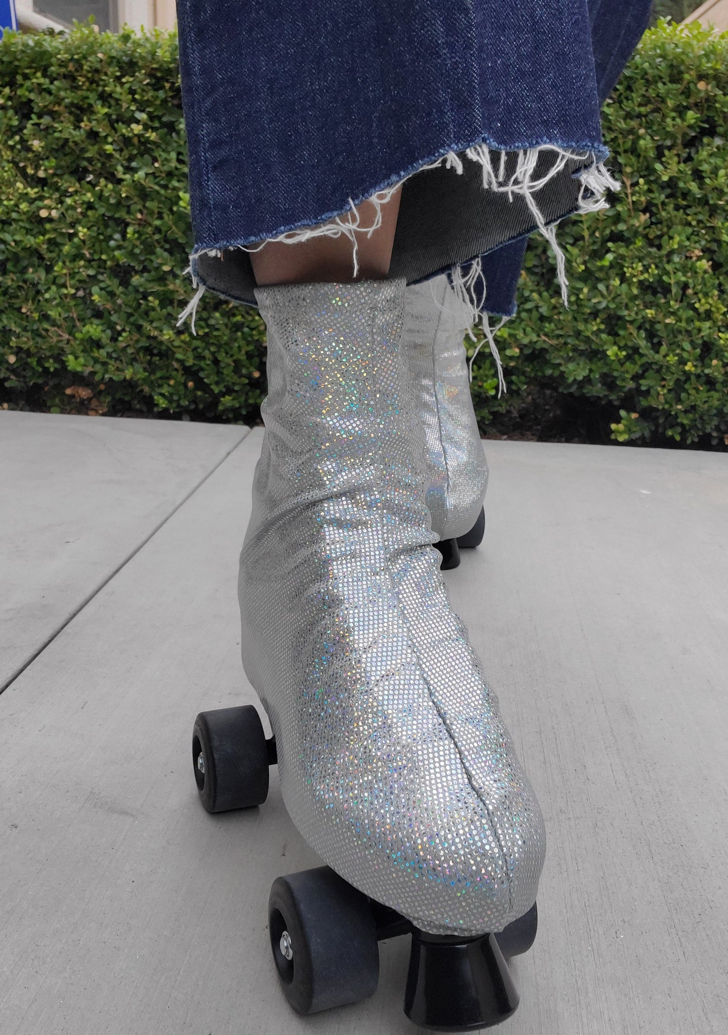 Platinum Roller Skate Boot Covers/Huggies