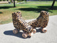 Leopard Roller Skate Boot Covers/Huggies