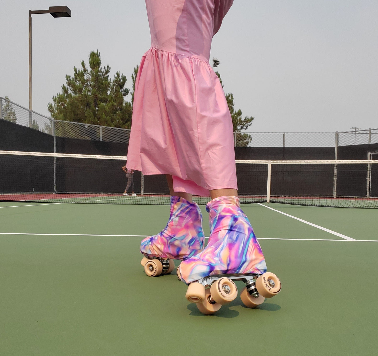 Watercolor Roller Skate Boot Covers/Huggies