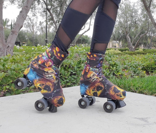 Fright Night Roller Skate Boot Covers/Huggies (Limited Edition/Halloween)