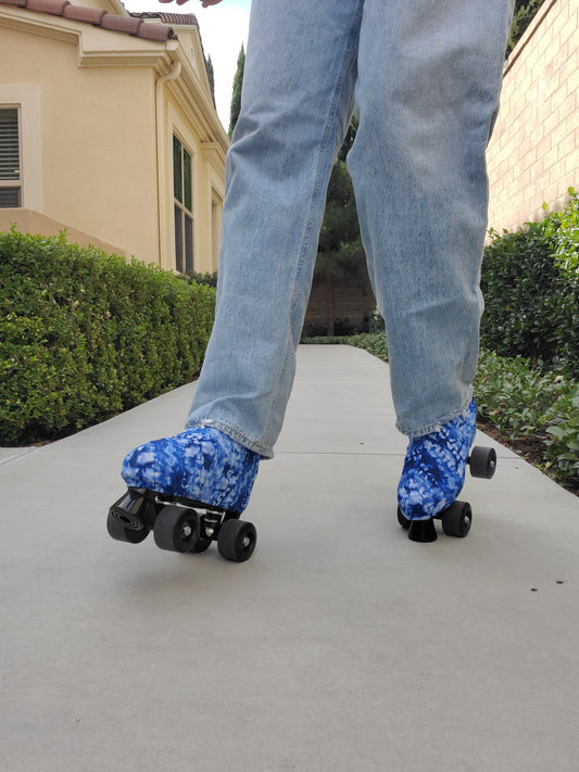 Shibori Roller Skate Boot Covers/Huggies