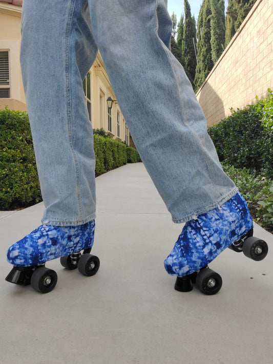 Shibori Roller Skate Boot Covers/Huggies