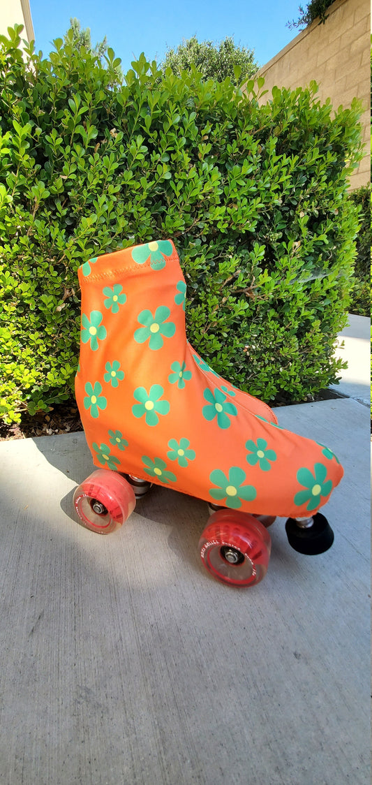 Flowerzz Roller Skate Boot Covers/Huggies